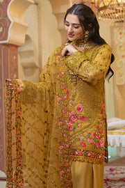 Latest Pakistani Wedding Dress in Salwar Kameez Dupatta Style