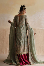 Pakistani Wedding Gharara Kameez and Dupatta Style