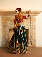 Latest Pakistani Wedding Lehenga and Traditional Frock Dress