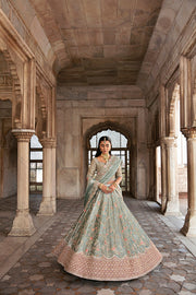 Latest Walima Dress in Bridal Lehenga Choli Dupatta Style