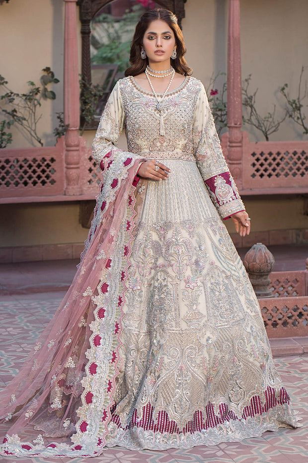 Latest Wedding Dress in Traditional Pishwas Frock Style