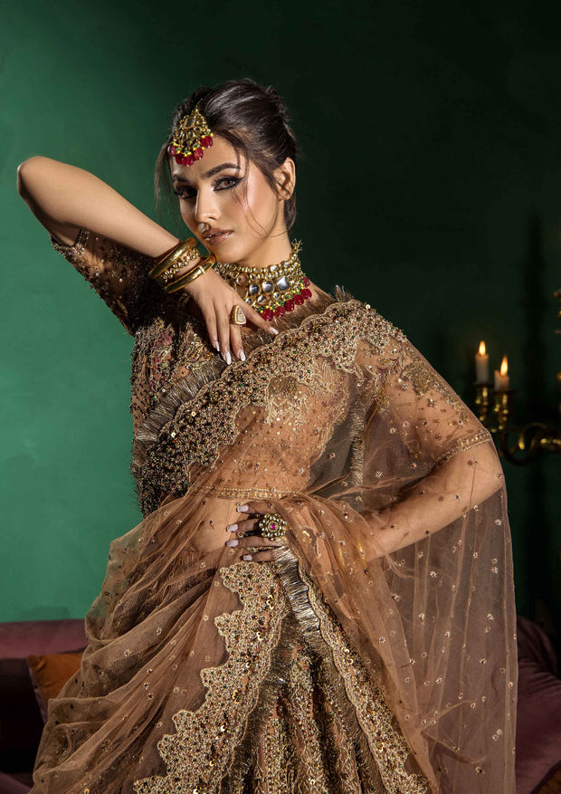 Latest Wedding Lehenga Choli Dupatta Pakistani Bridal Dress