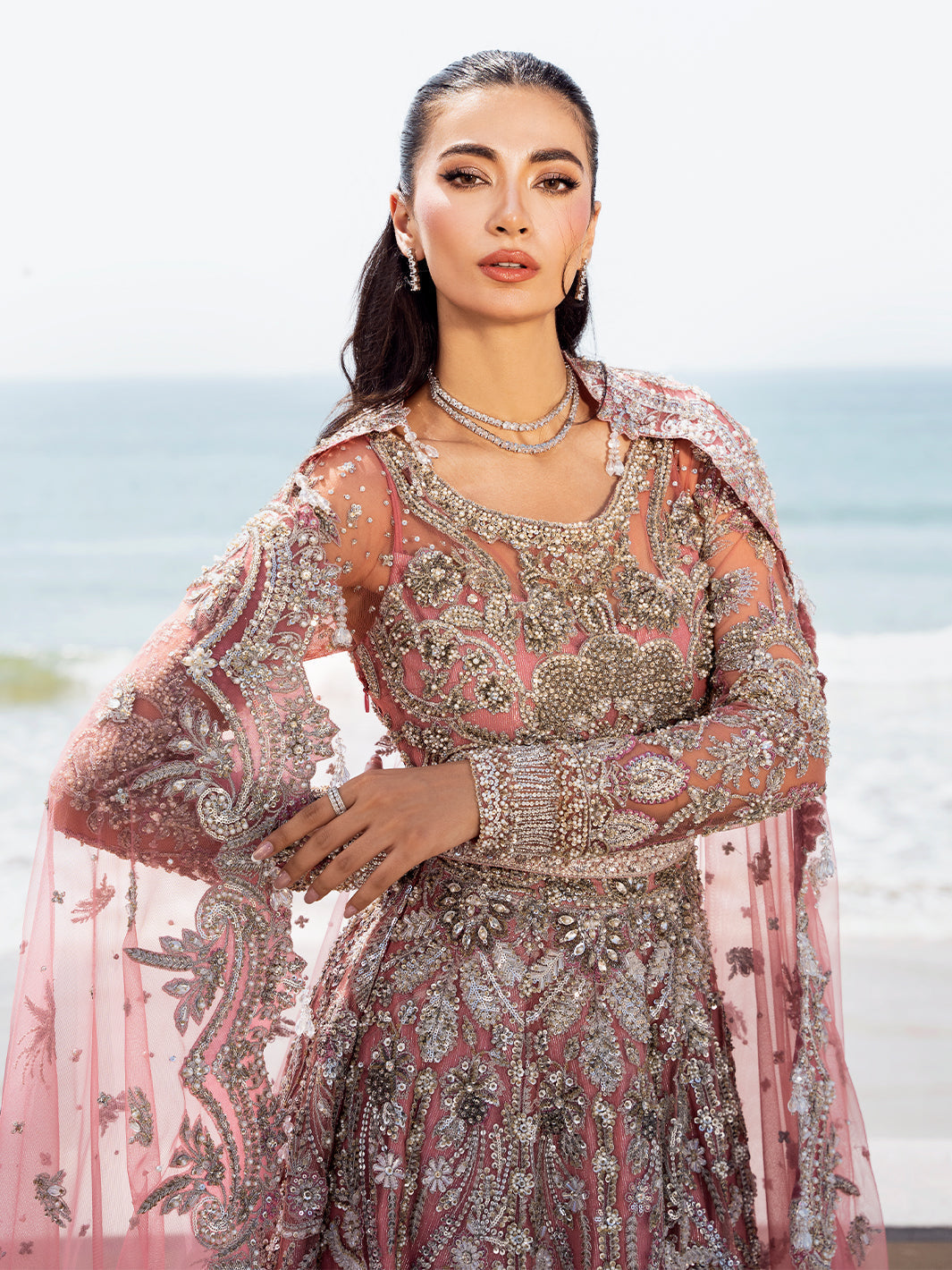 Maxi Pakistani Bridal Dress for Elegant Weddings