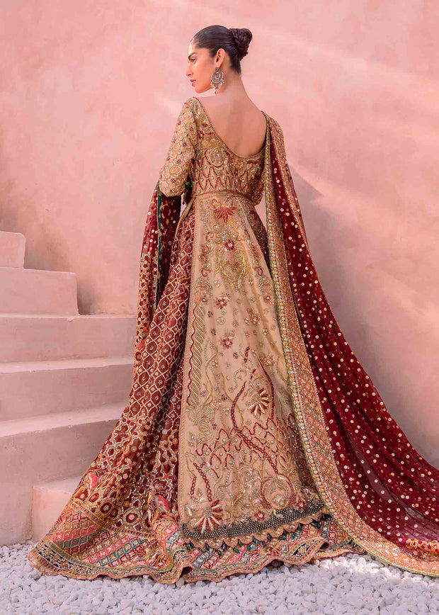 Latest Zainab Chottani Lehenga and Gown Pakistani Bridal Dress