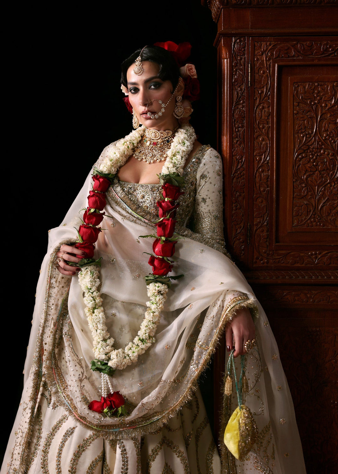 Latest Bridal Wedding Dress in Choli Dupatta and Lehenga Style