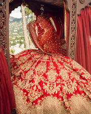 Lehenga Choli Style Elegant Pakistani Bridal Dress in USA For Women