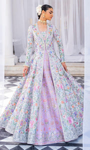 Lehenga Front Open Gown Pakistani Wedding Dress