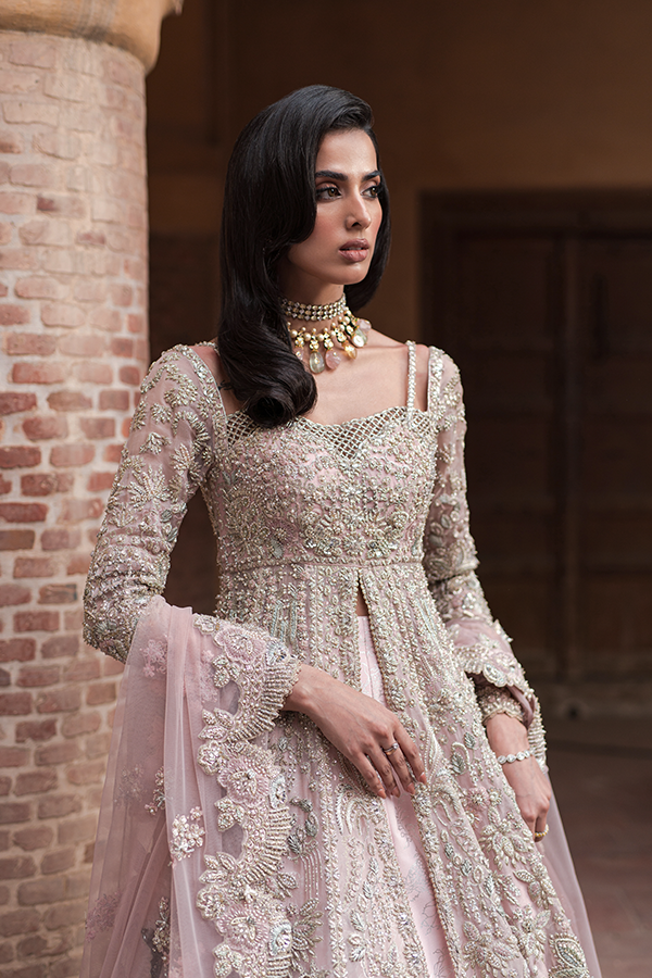Lehenga Gown Pakistani Bridal Dress for Wedding