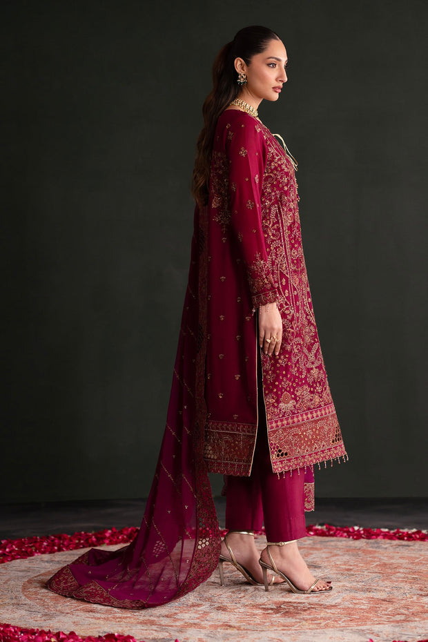 Luxury Bright Pink Suit Embroidered Pakistani Salwar Kameez