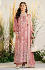 Luxury Pink Embroidered Pakistani Salwar Kameez Dupatta Salwar Suit