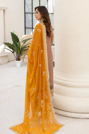 Embroidered Raw Silk Lehenga With Dupatta 82Eb