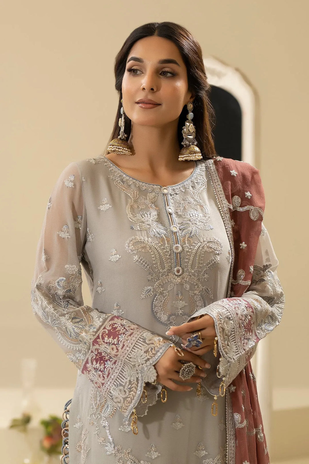 Make Embroidered Dress Set
