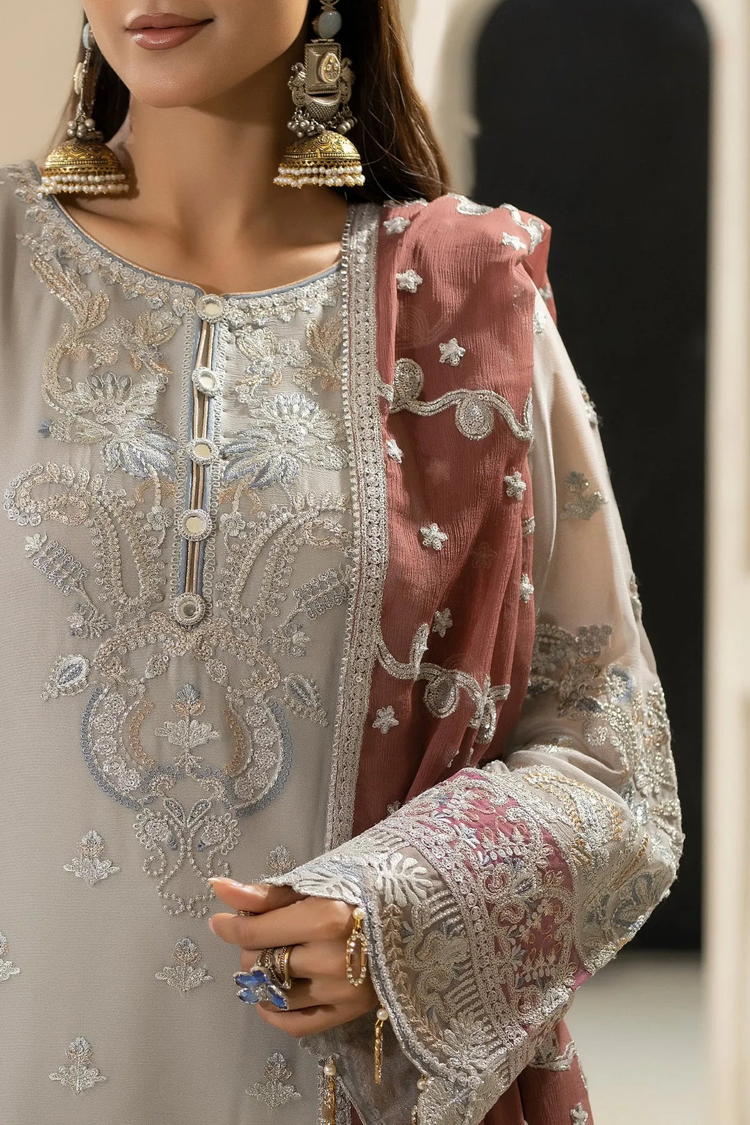 Make Embroidered Dress Set