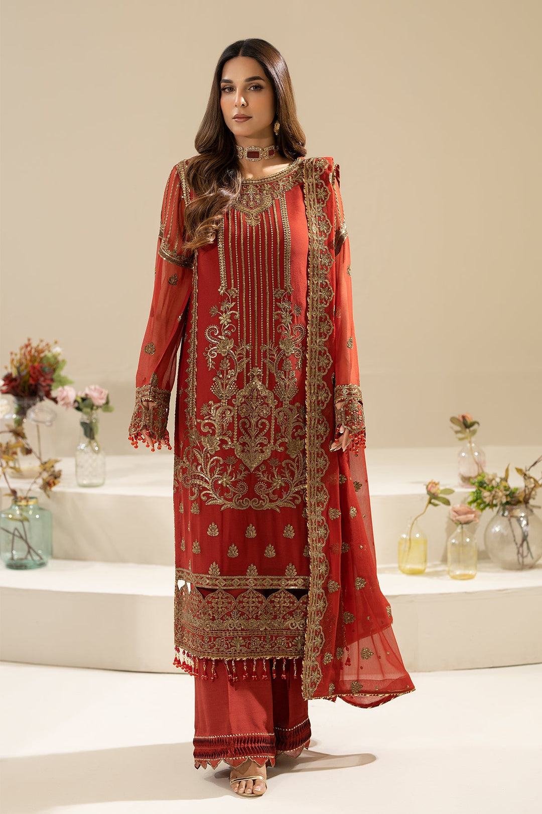Imrozia Premium Pakistani Dresses Beautifully Embroidered