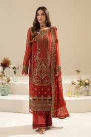 Festive Embroidered Viscose Silk Dress Set