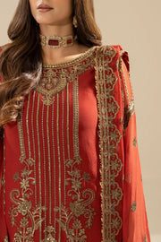 Festive Embroidered Viscose Silk Dress Set