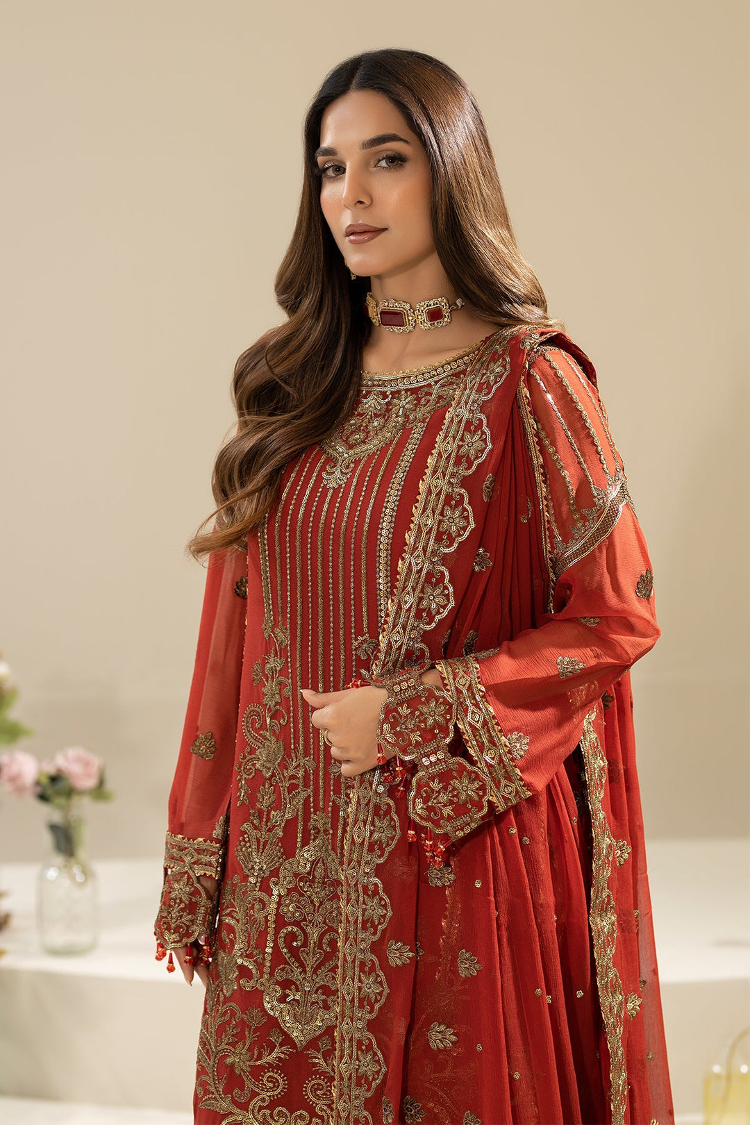Imrozia Premium Pakistani Dresses Beautifully Embroidered