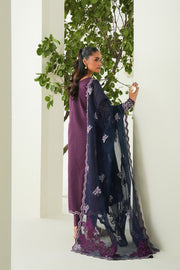 Elegant Embroidered Lawn Pakistani Dress