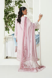 Cream Embroidered Lawn Ensemble Pakistani Party Dress