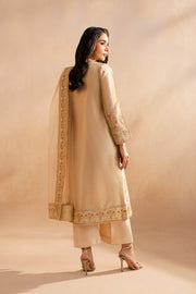 Gold Luxury Ensemble Pakistani Designer Dress