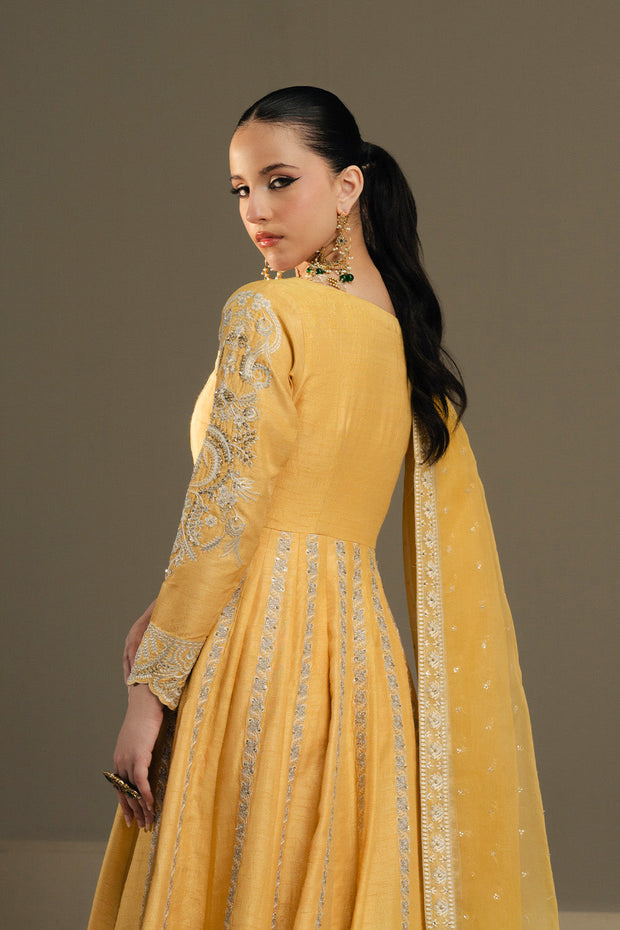 Dusty Pink Embroidered Organza Ensemble With Dupatta Pakistani