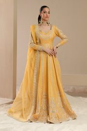 Dusty Pink Embroidered Organza Ensemble With Dupatta Pakistani
