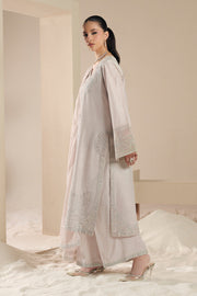 Green Embroidered Organza Ensemble With Dupatta Pakistani