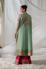 Dusty Pink Embroidered Silk Gown Pakistani Dress
