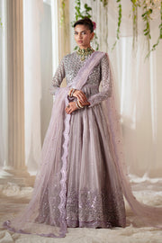 Beige Embroidered Gown Pakistani Party Dress