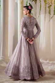 Beige Embroidered Gown Pakistani Party Dress