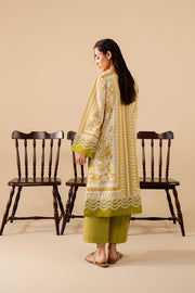 Green Printed Lawn Shirt And Trouser