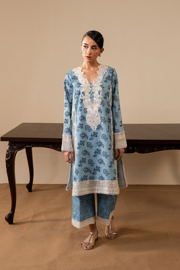 White Embroidered Lawn Pakistani Party Dress