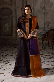 Black Embroidered Organza Ensemble With Dupatta Pakistani Dress
