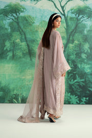 Sea Green Embroidered Cotton Ensemble Pakistani Dress