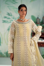 Silver Embroidered Organza Ensemble Pakistani Party Dress