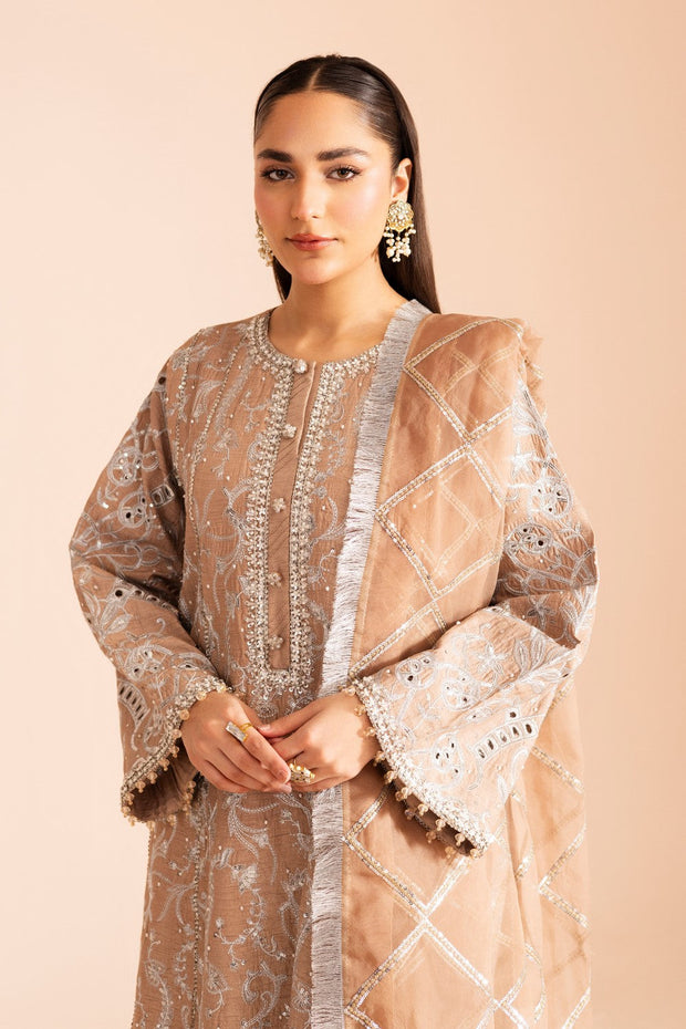 Elegant 3-Piece Pakistani Dress
