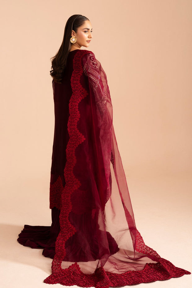 Baby Pink Luxury Ensemble Pakistani Party Dress