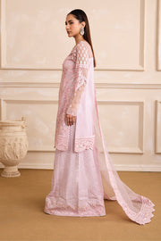 Dusty Pink Embroidered Ensemble Pakistani Dress