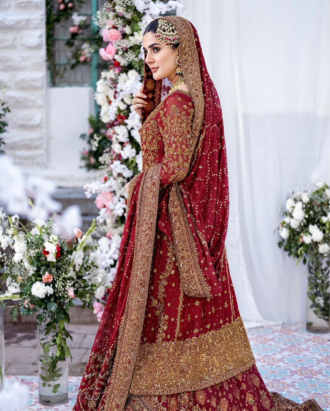 Maroon Pakistani Bridal Lehenga Maroon Red Kameez Lehenga For Pakistani Bridal Dresses Small Maroon Pakistani Bridal Lehenga Maroon Red Kameez Lehenga For Pakistani Bridal Dresses Small