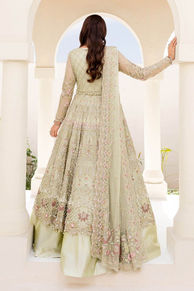 Mint Green Premium Pakistani Gown and Latest Bridal Lehenga Designs