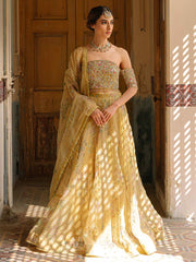 Stunning Pakistani Bridal Dress with Zardozi Embroidery