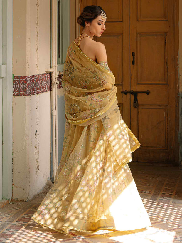 Stunning Pakistani Bridal Dress with Zardozi Embroidery