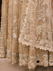 Pakistani Bridal Dress with Mughal-Inspired Embroidery