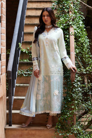 New Alluring Aqua Blue Shade Embroidered Pakistani Salwar Kameez Suit