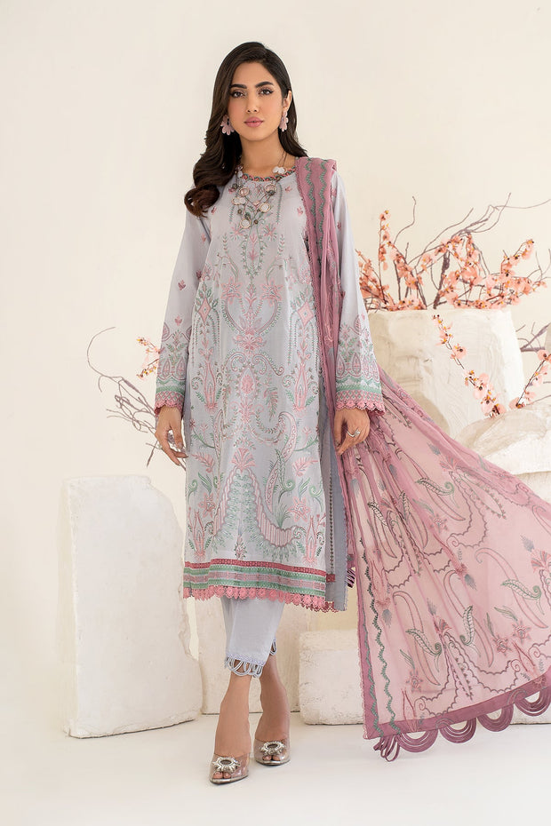 New Classic Embroidered Grey Pakistani Salwar Kameez Dupatta Salwar Suit 2023