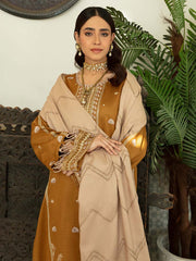 New Classic Gold Embroidered Pakistani Salwar Kameez Dupatta Salwar Suit 2023