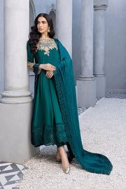 New Classic Green Embellished Pakistani Salwar Kameez with Dupatta