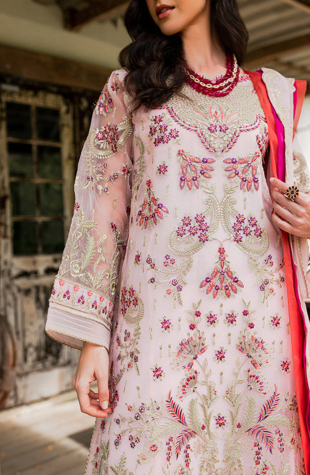 New Classic Off White Pakistani Salwar Kameez Dupatta Embroidered Suit