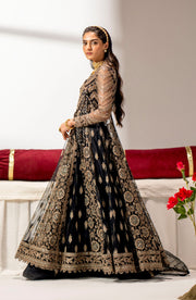 New Elegant Tilla Embellished Pakistani Wedding Dress Pishwas Frock 2023