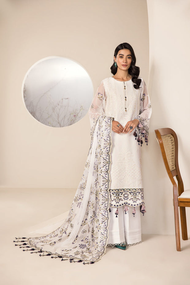 New Embroidered Salwar Suit Beige Pakistani Salwar Kameez Dupatta